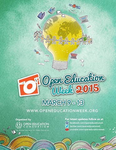Open Education Week 9th – 13th March 2015